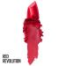 Maybelline Color Sensational Lipstick  Lip Makeup  Cream Finish  Hydrating Lipstick  Nude  Pink  Red  Plum Lip Color  Red Revolution  0.15 oz  (Packaging May Vary) 630 RED REVOLUTION 0.15 Ounce (Pack of 1) - Buy Online on GoSupps.com