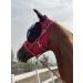 TGW RIDING Fly Mask for Horses Super Comfort Fly Mask for Horses Elasticity with Ears (L Burgundy) L burgundy