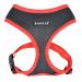 Puppia Soft Harness II-soft dog harness for small and medium-sized dogs-very comfortable and adjustable PATD-HA1770-GY-M gray m gray M