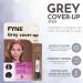 FYNE Root Touch Up Cover Stick - Instant Light Brown Grey Hair Cover Up - Magic Retouch Temporary Hair Colour for Men & Women Light Brown stick 1 count (Pack of 1) - Buy Online on GoSupps.com