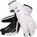 ANDORRA Women's Waterproof Touchscreen Ski Gloves - White, Size Medium - Buy Online on GoSupps.com