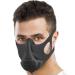 Aduro Sport High Elevation Training Mask for Cardio Training Running Breathing Workout for Men Women Black