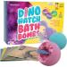 Dino Hatch Bath Bombs for Kids | Surprise Dino Capsule Inside | Educational Learning Cards | Kids Bath Bombs & Toys for Girls & Boys - Buy Online on GoSupps.com