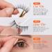 eLASHtic Natural Wispy Full Band Strip Lashes | Flared & Volume Fake Eyelashes | Elastic Lash Band for Comfort | International Shipping Available - Buy Online on GoSupps.com