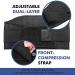 Buy Ergonomic Lumbar Support Lower Back Brace - Lightweight Waist Support Belt for Men & Women | Relieve Pain & Improve Posture | Black Small - Buy Online on GoSupps.com