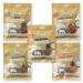 Sliced Biltong 5 Flavours - 5 x 50g (250g) Natural Spicy Beef Biltong by The Biltong Company High in Protein & Keto Diet-Approved Lean Biltong Spiced Meat Snack Like Jerky