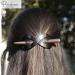 Parcelona French Infinity Brown Tortoise Shell Hair Slider Barrette Clip with Stick for Fine Hair Women & Girls - Buy Online on GoSupps.com