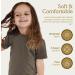 Nui Organics Merino Wool & Tencel Kids T-Shirt - Lichen, 8 Years | Ultra Soft Base Layer for Year-Round Comfort - Buy Online on GoSupps.com