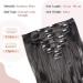 Buy Tess Clip-In Hair Extensions | Real Hair 60cm Black - 18 Clips 140g - Affordable Quality - Buy Online on GoSupps.com