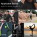 HOTSUIT Sauna Suit for Women - Durable Gym Workout Sweat Suits in Black - Large Size - Buy Online on GoSupps.com