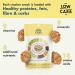 The Low Carb Co Super Seed Crackers Gluten Free and Keto Friendly Healthy Snacks Vegan Zero Sugar Paleo and Diabetic Friendly Nut Free High Protein Crackers with Fibre - Fennel & Black Cumin 101g (Pack of 3) 101 g (Pack of 3) - Buy Online on GoSupps.com