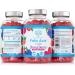 High Strength Folic Acid Gummies - 400mcg 120 Berry Flavoured Vegan Gummies - Pregnancy & Prenatal Support - No Artificial Sweeteners - UK Made - Buy Online on GoSupps.com