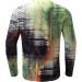 BEUU Soldier Long Sleeve T-shirt for Men | Fall 3D Print Oil Painting | Gym Workout Tee | Vintage Fashion - Green | Large - Buy Online on GoSupps.com