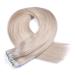 Buy 100% Remy Tape In Hair Extensions - Gray 60cm | 30 Bricks | International Shipping - Novon Hair Extensions - Buy Online on GoSupps.com