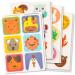 Natural Heals Mosquito Patch Stickers for Kids(72 pcs), Plant Based Natural Ingredients, Non-Toxic DEET Free Citronella Essential Oil Insect Patches for Toddlers, Babies, Children Multiple-colors