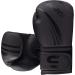 SAWANS Professional Boxing Gloves - 16 OZ for MMA Sparring Kickboxing & Muay Thai - Matte Black Training Gear - Buy Online on GoSupps.com
