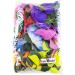 Hula Girl Hibiscus Flower Hair Clips - 12 Pack, Assorted Colors, Perfect for Events & Decor - Buy Online on GoSupps.com