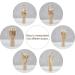 AUEAR 7 Inch Wooden Hand Mannequin for Drawing, Sculpting, and Display - Buy Online on GoSupps.com