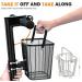 iblkeo Scooter Basket Quick Release - Heavy Duty Iron Mesh, 70lb Capacity - Buy Online on GoSupps.com