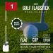 WATSY Mini Golf Flagstick Practice Set - Portable 2-Section Design with Putting Hole Cup - For Backyard Home Training - Numbered Set of 3 - Buy Online on GoSupps.com