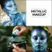 Metallic Alcohol Airbrush Paints - Skin Safe Quick Dry Waterproof Liquid Makeup for Bodypainting & FX - 2 fl oz Metallic Light Green - Buy Online on GoSupps.com