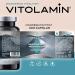 Magnesium VITOLAMIN 200 Vegetarian Capsules | 100% Natural Pure Magnesium Citrate Supplement | Essential for Muscles and Nerves - Buy Online on GoSupps.com