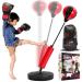 ULTRAFIRST Punching Bag for Kids - Boxing Set with Upgraded Boxing Gloves for Kids and Kicking Bag - Adjustable Kids Punching Bag Stand for 3-8 Years - Toddler Punching Bag - Boxing Bag for Kids