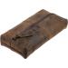 KomalC Leather Zip-Lock Cosmetic Makeup Pouch Bag Pen Pencil Case - SALE | Shop Now! - Buy Online on GoSupps.com