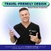 AquaClean Duo Water Flosser - Portable Waterproof Teeth Cleaner with Nozzle & Travel Bag | Dentist Designed Cordless Flosser for Braces - Pastel Purple - Buy Online on GoSupps.com