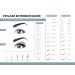 Buy hair2heart B-Curl 0.05 Silk Fake Lashes - 7mm False Eyelashes for Stunning Looks | International Shipping Available - Buy Online on GoSupps.com