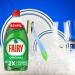 Washing Up Liquid Bundle with Fairy Liquid 654ml x2 Dishmatic Washing Up Sponge With Liquid Handle and Dishmatic Refill Sponges with Indigo Leopard Ultimate DIshwashing Tip Sheet - Buy Online on GoSupps.com