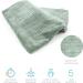 Pure Enrichment WeightedWarmth Extra-Wide Heating Pad - 20 x 24 - 3.5 lbs - 6 Heat Settings - BPA-Free Beads & Microplush - Jade - Ideal for Back Pain, Joints, Cramps - Buy Online on GoSupps.com