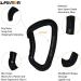 Fusion Climb 6-Pack Quickdraw Set - Contigua Blue/Straight Gate & Techno Zoom Apple Green/Bent Gate Carabiner - 11cm - One Size - Buy Online on GoSupps.com