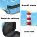 Portable Ocean Beach Lighthouse Sanitary Napkin Bag for Women & Girls Compact Period Travel Solution - Buy Online on GoSupps.com
