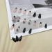 Shop Black French Press Nail Almond Medium - Dainty Daisies & Nude Camelia Acrylic Press-On Nails with Glue | Stylish Manicure for Teens - Buy Online on GoSupps.com