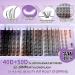 DIY Lash Extension Kit - Multi-Type Lash Clusters & Bottom Lashes | 20/30/40/50D 12-18mm | Complete Volume Lashes Set with Bond Seal & Applicator - Buy Online on GoSupps.com