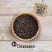 Buy 500g Organic Black Chia Seeds - Salvia Hispanica | Natural & High-Quality Superfood for Health - Buy Online on GoSupps.com