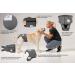 Sailing Trousers for Dogs 2.0 - High-Quality Neoprene Dog Diapers for Males (XS-L Gray) | Optimal Air Exchange & No Threading - Buy Online on GoSupps.com