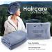 Buy Microfiber Hair Towel Wrap for Women - Large Rectangle (27x40") - Anti-Frizz Elastic Band for Long Curly Thick Hair - Grey with Reusable Carry Bag - Fast International Shipping - Buy Online on GoSupps.com