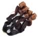 LMZIM 22 French Curl Bouncy Braiding Hair 9 Pack | Pre-Stretched Synthetic Extensions | Wavy Ends | 1b/33/30 - Buy Online on GoSupps.com