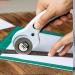 Mr. Pen 45mm Fabric Cutter with Extra Blade - Rotary Cutter for Fabric and Leather Cutting Tools - Buy Online on GoSupps.com