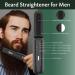 REHOYO Cordless Beard Straightener Brush - Anti-Scald, Ionic Technology, 3 Temp Settings - Portable Straightening Comb for Men's Hair, Beard - Black - Buy Online on GoSupps.com