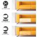 Polarduck Anti Cat Scratch Tape 4x30 Yards - Clear Double Sided Deterrent for Furniture, Carpet, Doors - Pet & Kid Safe - Buy Online on GoSupps.com