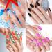 Bright Almond Tip Fake Nails Set - 672 Pcs Solid Colors Stick On Nails for Women & Girls - Buy Online on GoSupps.com