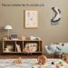 Milaboo Personalized Birth Poster - Boho Animals | Unique Birth Gift & Children's Room Decor (No Picture Frames) - Buy Online on GoSupps.com