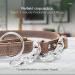 Freudenier Certified Leather Dog Leash - 2m Triple Adjustable Stylish Dark Chocolate Made in Holland - Buy Online on GoSupps.com