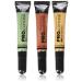 L.A. Girl Pro Conceal Set Orange, Yellow, Green Correctors, Pack of 3 (LAX-GC990+GC991+GC992-B) 0.28 Ounce (Pack of 3) Without Sponge