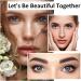 2 PCS Waterproof Eyebrow Pencil with Micro Fork Applicator - Long Lasting Brow Pen for Natural Results (Black) - Buy Online on GoSupps.com