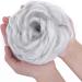 Silver Grey Messy Hair Bun Ponytail Extension Scrunchie for Women - 45g - Buy Online on GoSupps.com