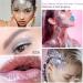 Buy Body Glitter Gel Kit - 3 Bottles of Mermaid Sequins Chunky Glitter for Long-Lasting Festival Makeup - White Silver Pink - Buy Online on GoSupps.com